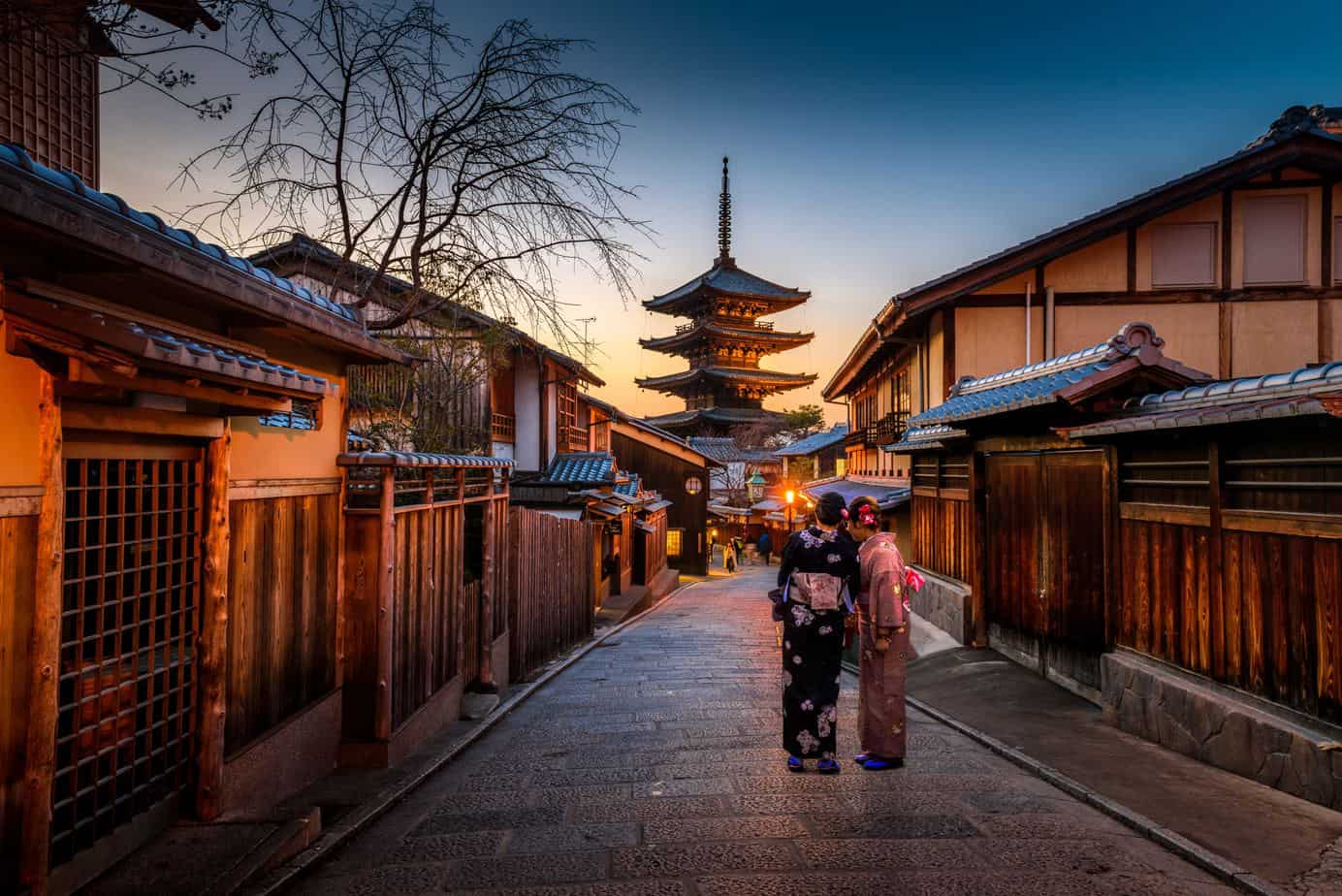 Small Street in Japan