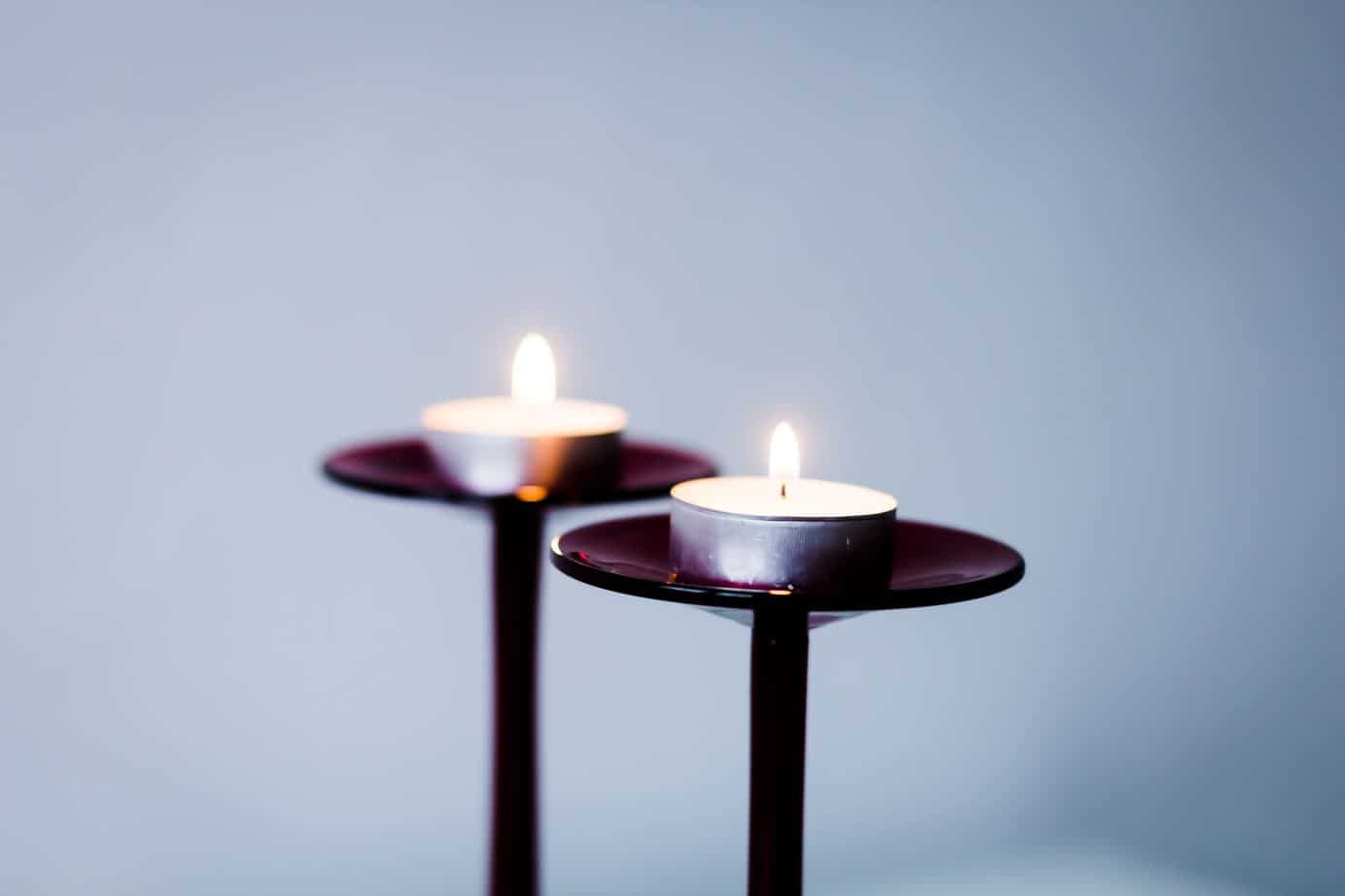 tealight candleabra centerpiece