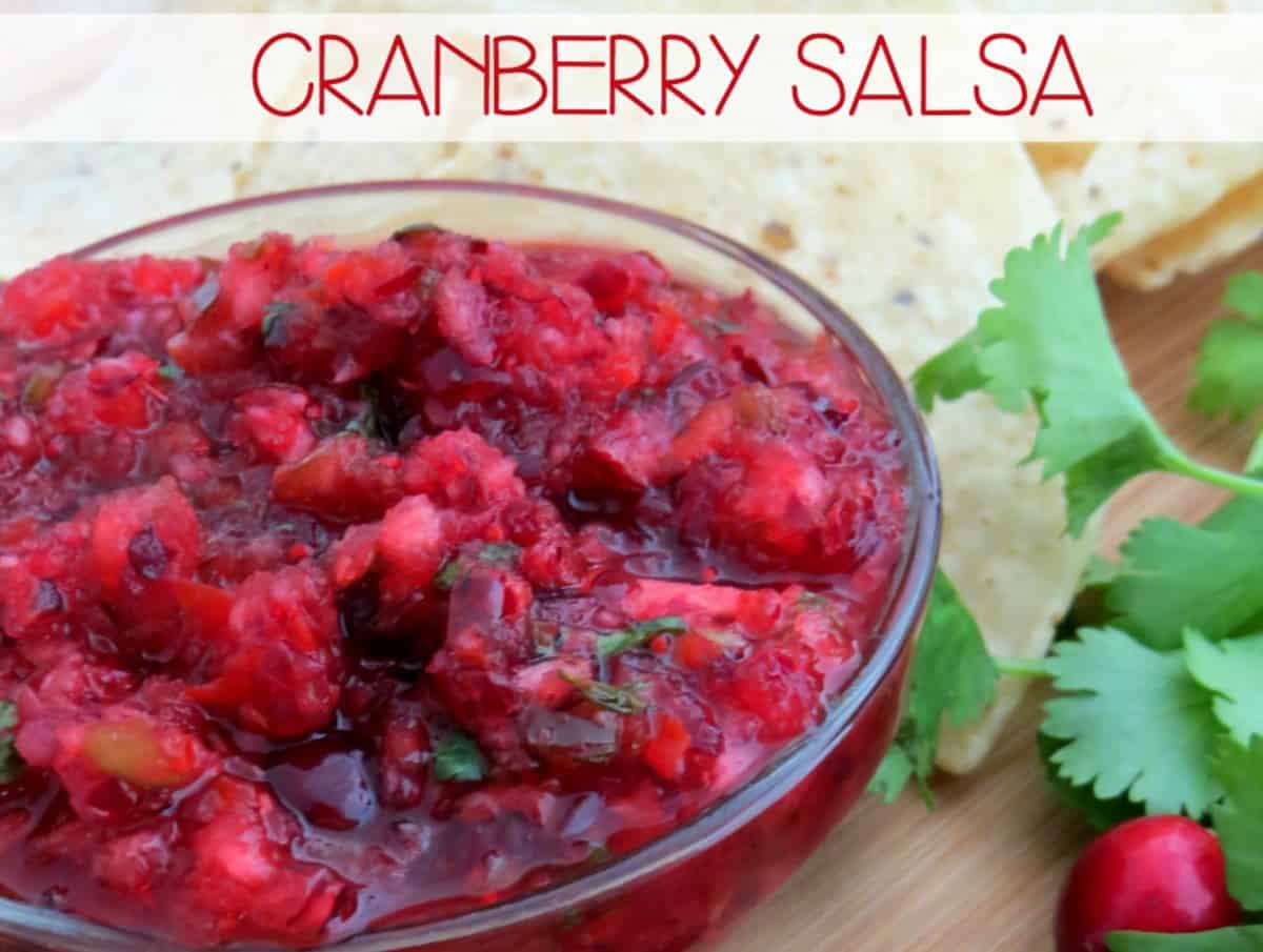 Quick And Easy Organic Cranberry Salsa Recipe Awg Private Chefs