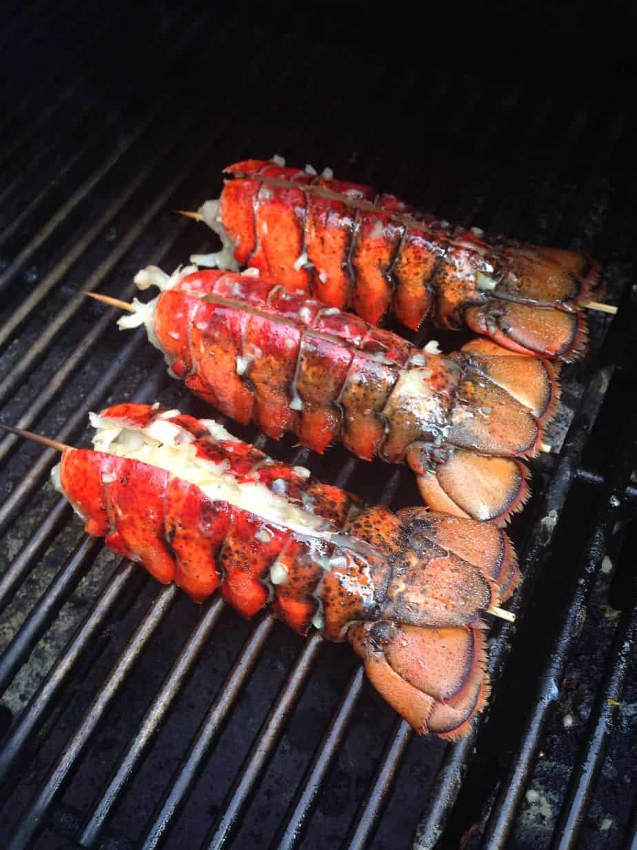 BBQ Grilled Lobster Tails