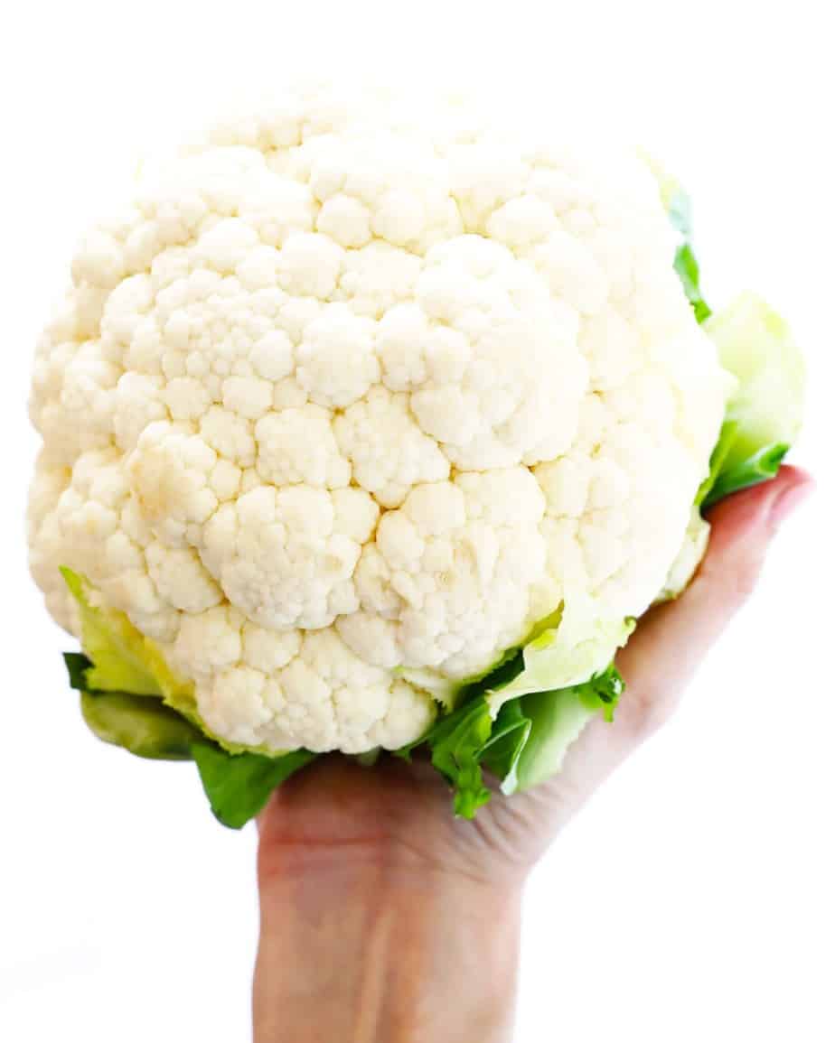 whole head of cauliflower