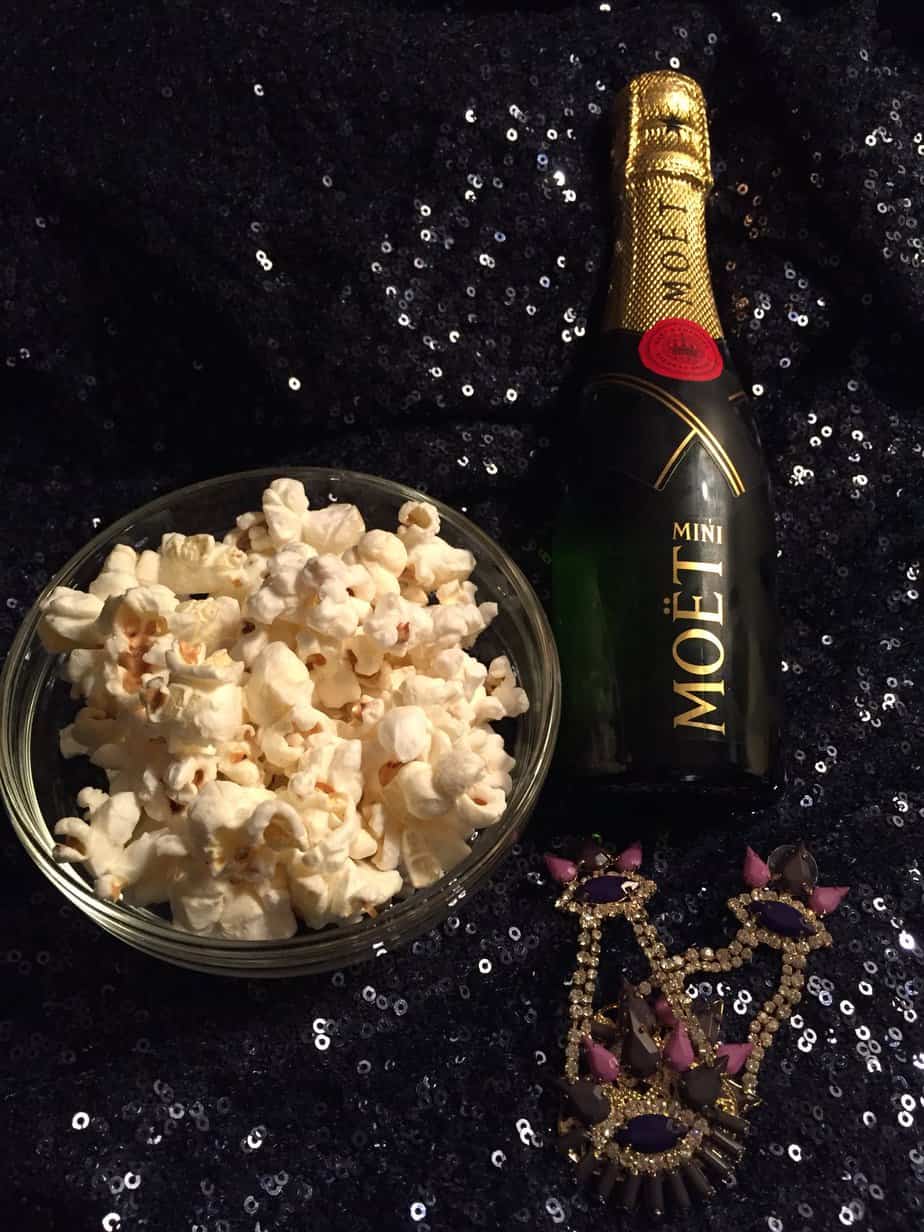 champagne and buttered popcorn wine and food pairings