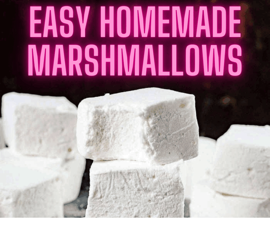 easy homemade marshmallows