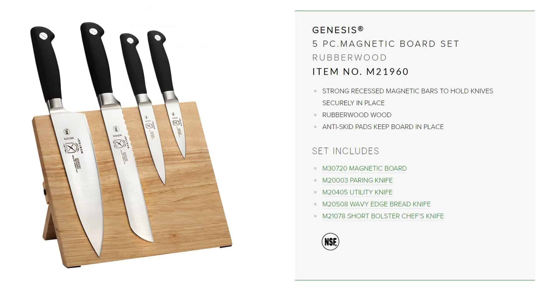 Mercer Culinary 5 Genesis Utility Knife - M20405-M20405