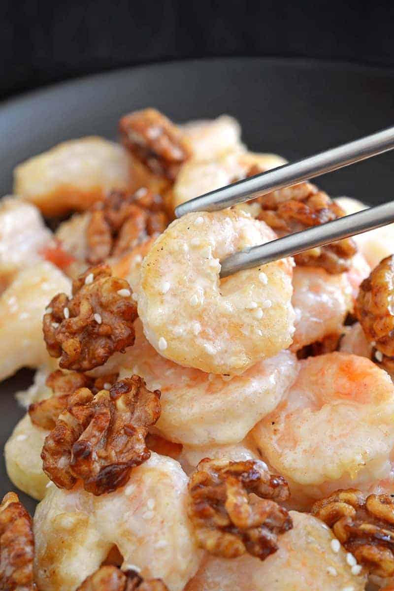 fully prepared honey walnut shrimp recipe