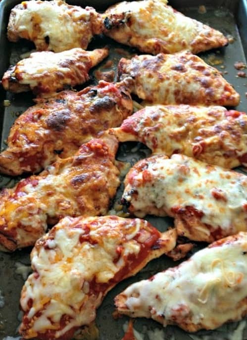 grilled chicken parmesan