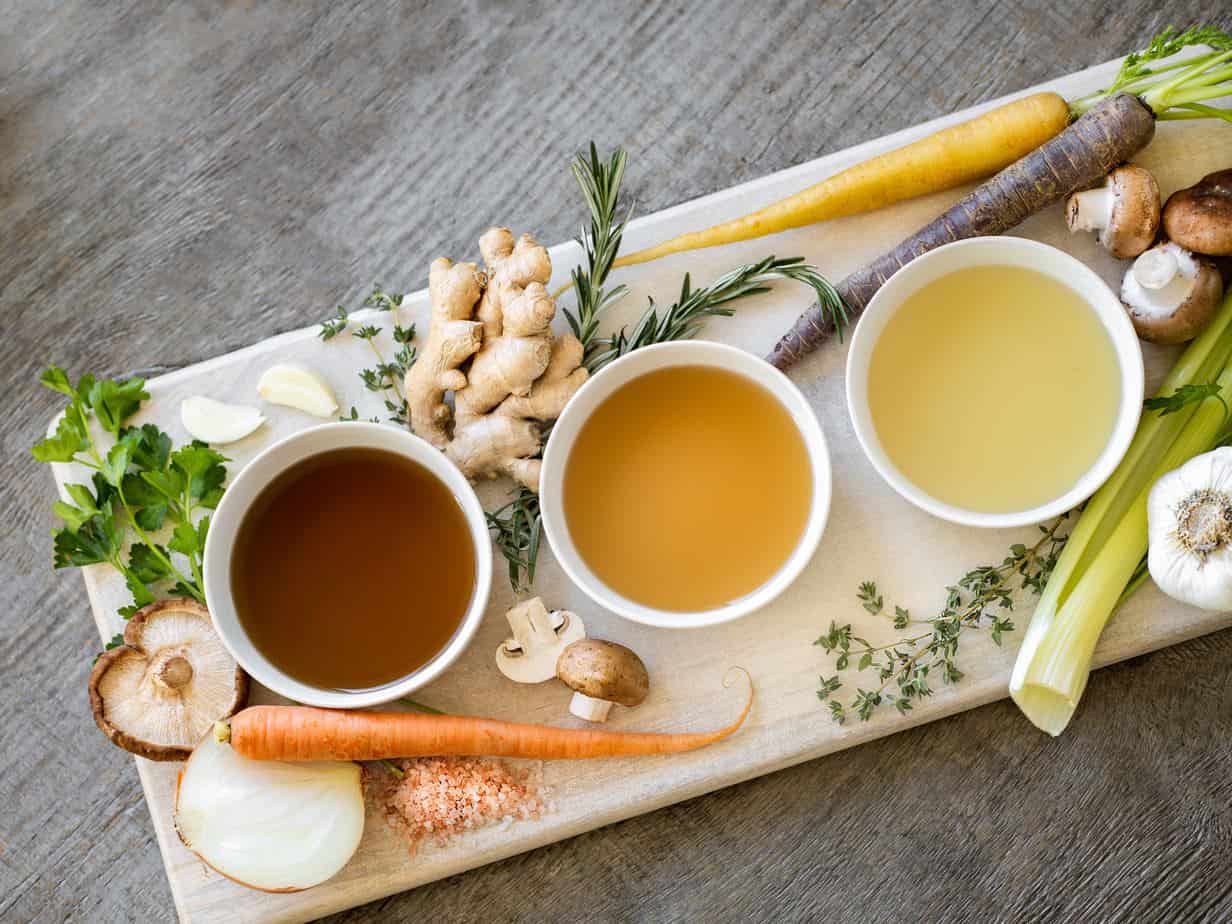 broths used for broth fondue recipes