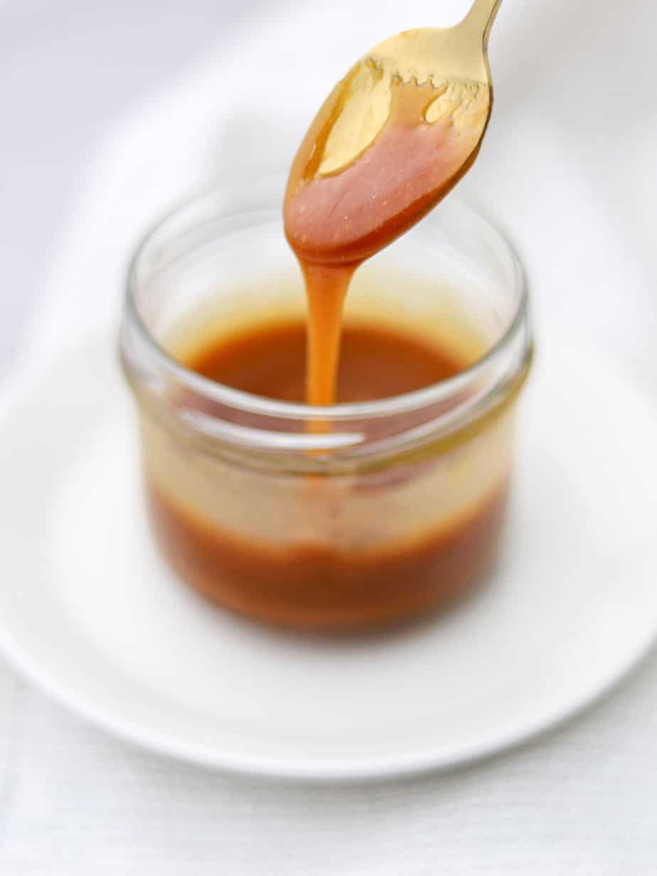 best salted caramel sauce in a jar